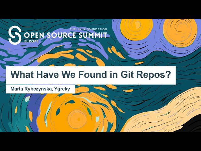 What Have We Found in Git Repos? - Security Analysis of Open Source Repositories