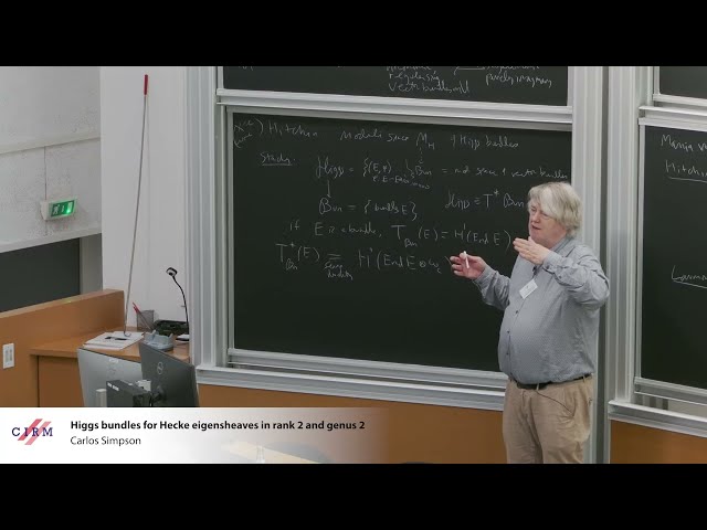 Higgs Bundles for Hecke Eigensheaves in Rank 2 and Genus 2