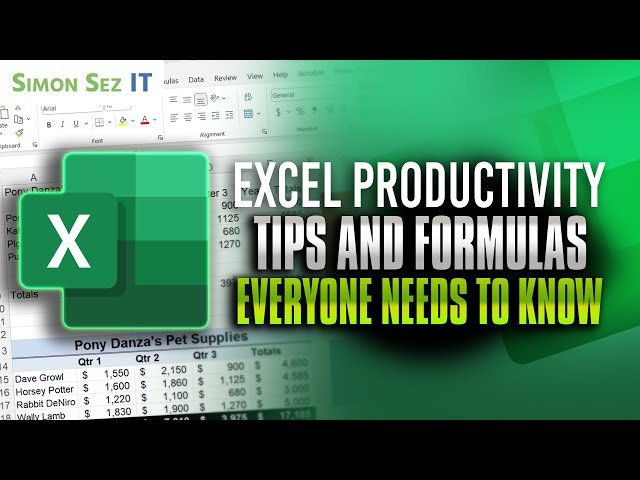 TOP Excel Productivity Tips Every Professional Needs to Know