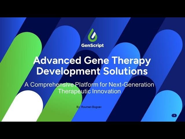 Advanced Gene Therapy Development Solutions - A Comprehensive Platform for Next-Generation Therapeutic Innovation