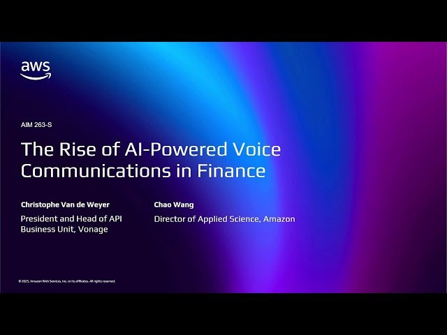 The Rise of AI-Powered Voice Communications in Financial Services