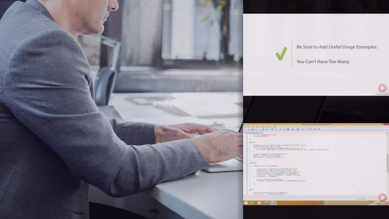 Windows PowerShell Best Practices and Patterns