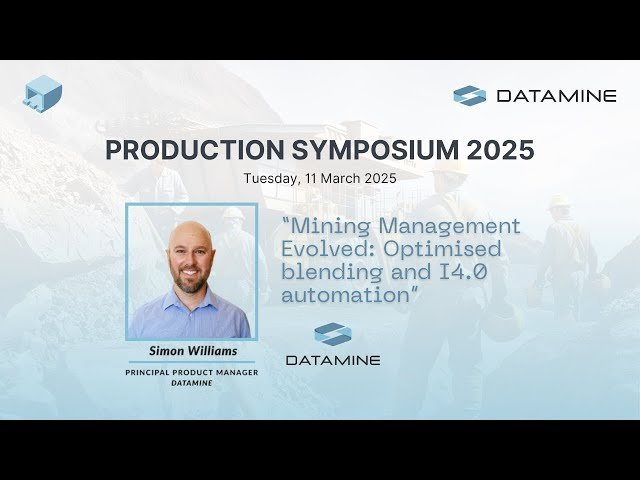 Mining Management Evolved - Optimised Blending and I4.0 Automation