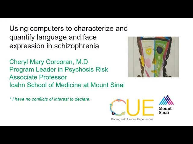 Using Computers to Characterize and Quantify Language and Face Expression in Schizophrenia