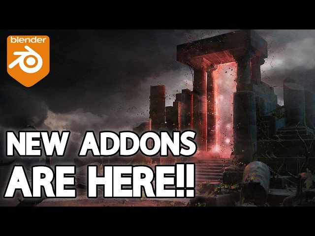 New Blender Addons You Probably Missed
