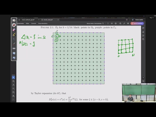 Solving Elliptic Equations with Finite Difference Operators - Class 35 - Part 2
