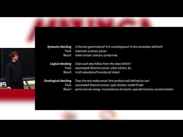 Towards Autoformalization of Textbook Mathematics with Natural Proof Checking