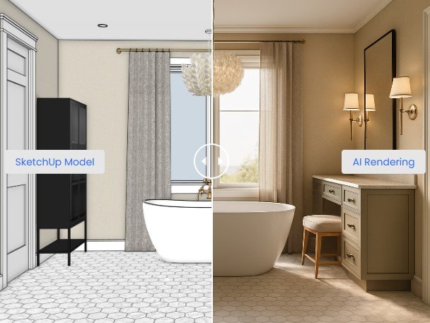 SketchUp + AI for Interior Designers (Live Online)