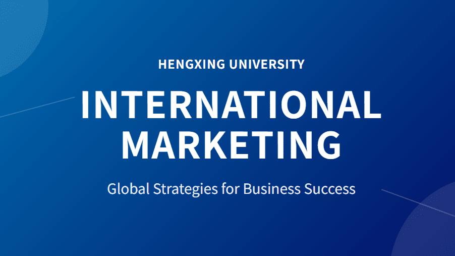 International Marketing