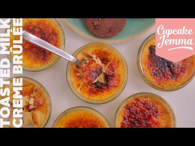 Toasted Milk Creme Brûlée Recipe and Tutorial