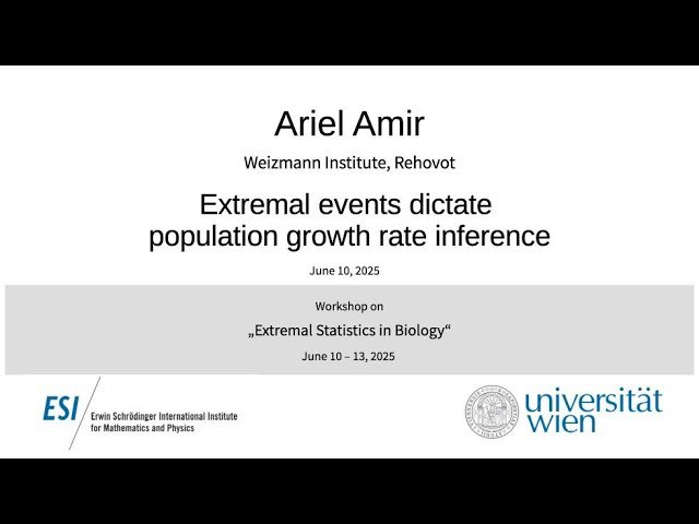 Extremal Events Dictate Population Growth Rate Inference