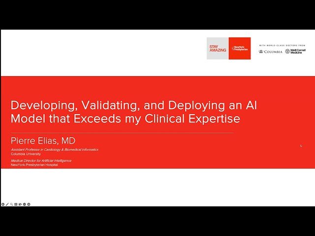 Developing, Validating and Deploying an AI Model to Exceed Clinical Expertise
