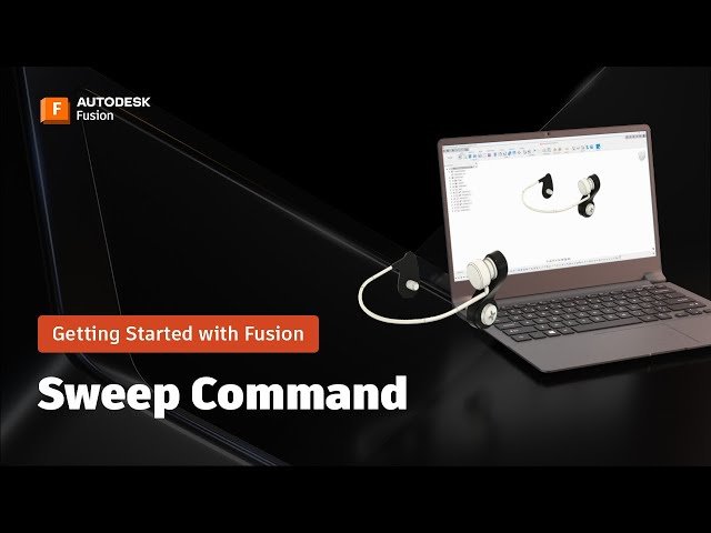 The Sweep Command - Getting Started with Autodesk Fusion Episode 8