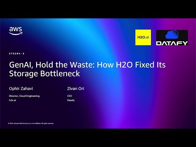 GenAI, Hold the Waste - How H2O Fixed Its Storage Bottleneck