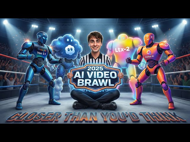 Four Video Models vs Real Use Cases - End of Year Mega Test