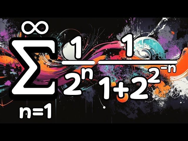 Finding the Trick for Infinite Sum Problems - Mathematics Tutorial