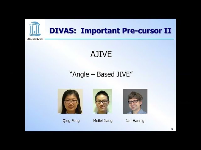 Data Integration Via Analysis of Manifolds - DIVAM