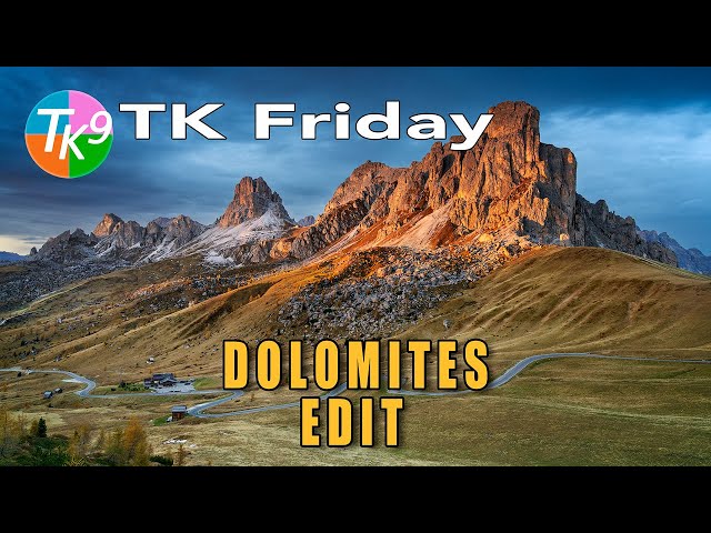 Dolomites Landscape Photography Full Edit - TK9 Plugin Photoshop Tutorial