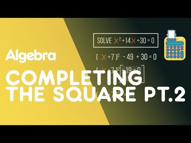 MATHS - Algebra