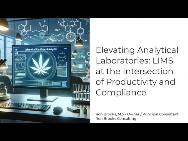 Elevating Analytical Laboratories - LIMS at the Intersection of Productivity and Compliance