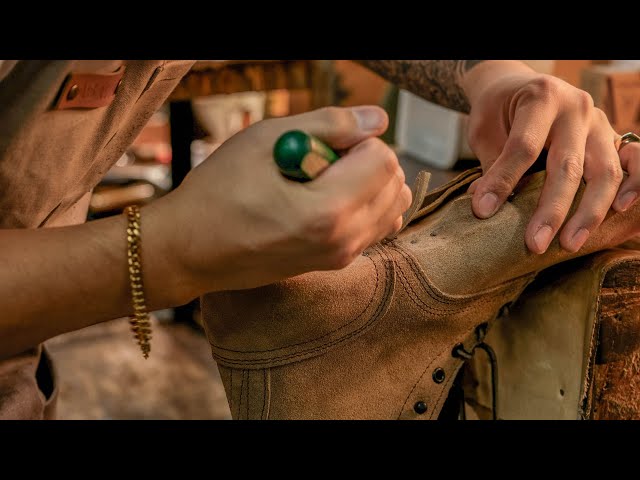 Inside the Build - Nick's Overlander in Natural Predator Rough Out Leather