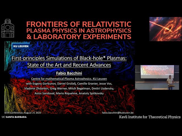 First-principles Simulations of Black-hole Plasmas - State of the Art and Recent Advances