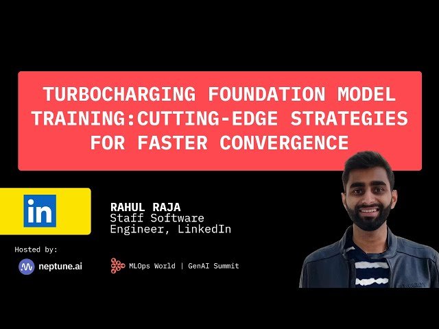 Turbocharging Foundation Model Training: Cutting-Edge Strategies for Faster Convergence