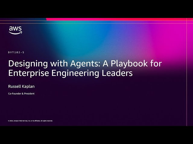 Designing with Agents - A Playbook for Enterprise Engineering Leaders