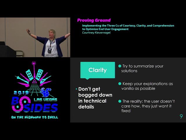 Implementing the Three Cs of Courtesy, Clarity, and Comprehension to Optimize End User Engagement