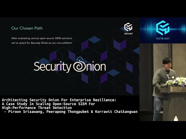 Security Onion - Scaling SIEM for Enterprise Environments