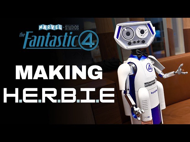3D Printing a Real Working H.E.R.B.I.E. Robot from Fantastic Four