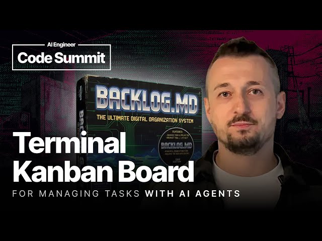 Backlog.md - Terminal Kanban Board for Managing Tasks with AI Agents