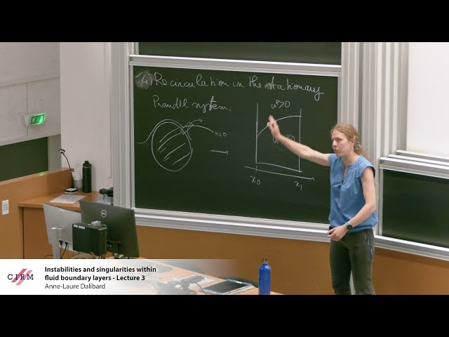 Instabilities and Singularities Within Fluid Boundary Layers - Lecture 3