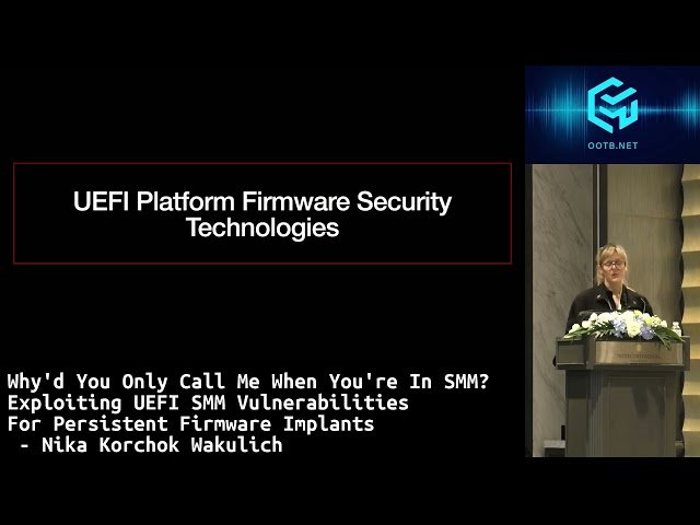 Exploiting UEFI SMM Vulnerabilities for Persistent Implants