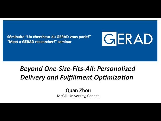 Beyond One-Size-Fits-All: Personalized Delivery and Fulfillment Optimization