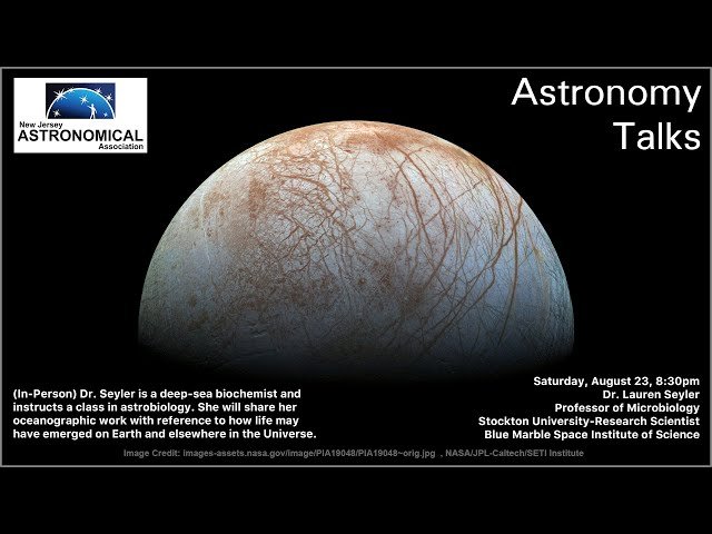 Deep-Sea Biochemistry and Astrobiology - Life's Origins on Earth and Beyond