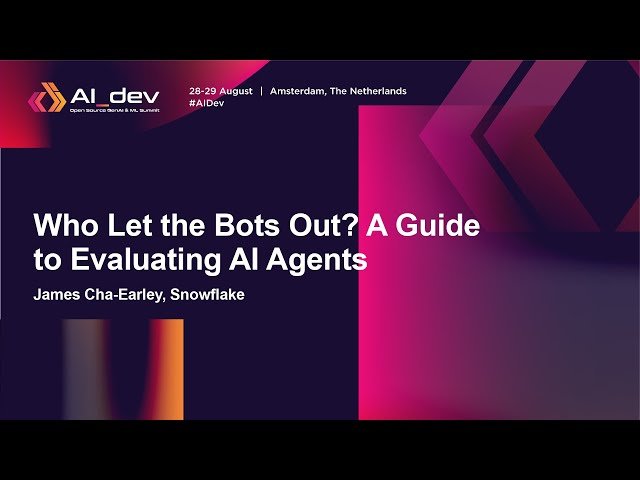 Who Let the Bots Out? A Guide to Evaluating AI Agents
