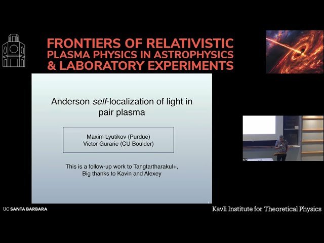 Anderson Self-Localization of EM Waves in Pair Plasmas
