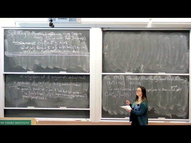 Splitting Differential Equations Using Galois Theory