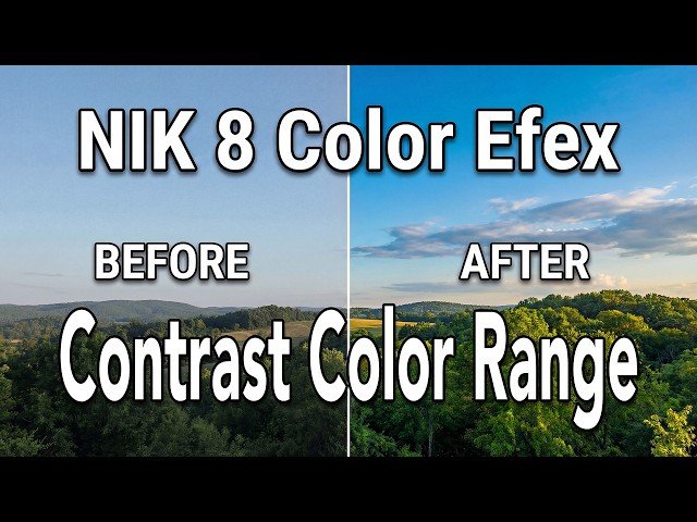 Nik 8 Color Efex Tutorial - Contrast Color Range Filter