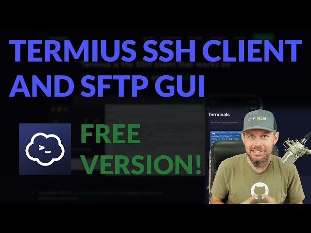 Termius - Cross-Platform SSH Client and SFTP GUI with Android App