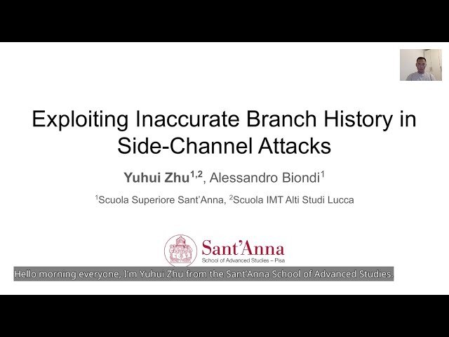Exploiting Inaccurate Branch History in Side-Channel Attacks