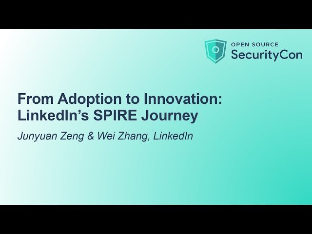 From Adoption to Innovation - LinkedIn's SPIRE Journey