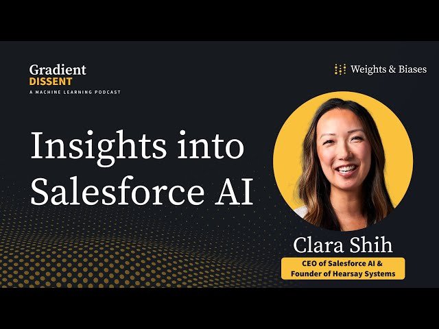 Transforming Data into Business Solutions with AI - Salesforce's Approach