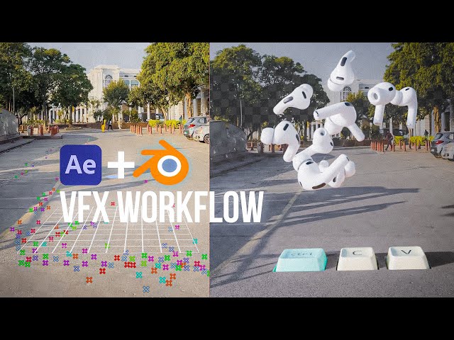 After Effects to Blender VFX Workflow - Object Popping Effect Step by Step