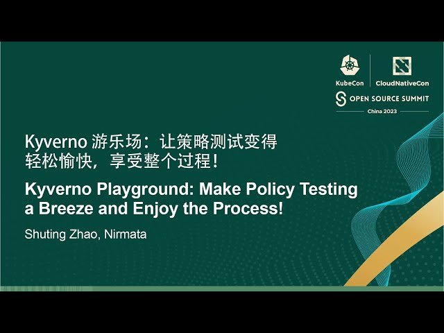 Kyverno Playground - Make Policy Testing a Breeze