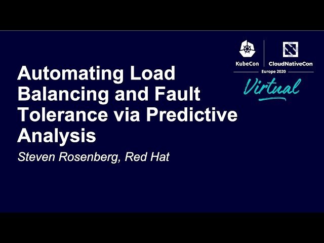 Automating Load Balancing and Fault Tolerance via Predictive Analysis