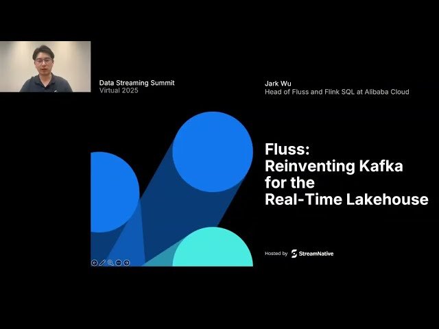 Fluss - Reinventing Kafka for the Real-Time Lakehouse