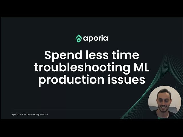 Spend Less Time Troubleshooting ML Production Issues