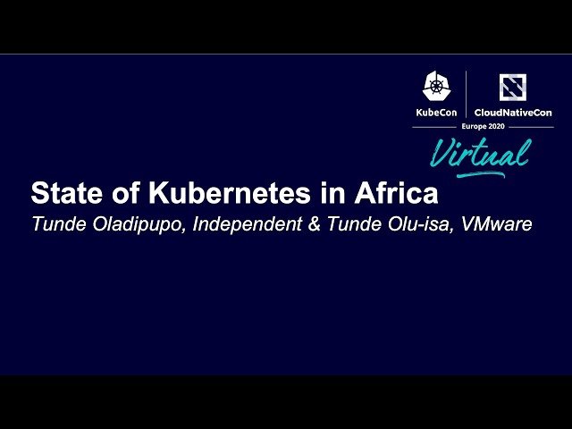 State of Kubernetes in Africa